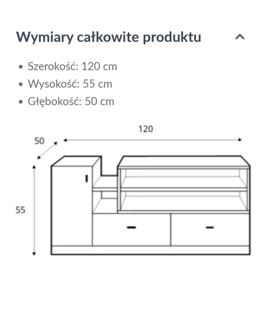 Szafka RTV Mobi. Stan bardzo dobry. Nowa w sklepie 634zł