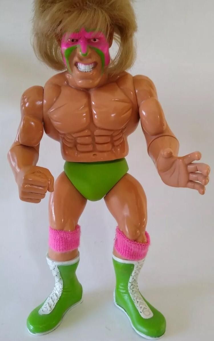 WWE Ultimate Warrior Toys - Extremamente Raro