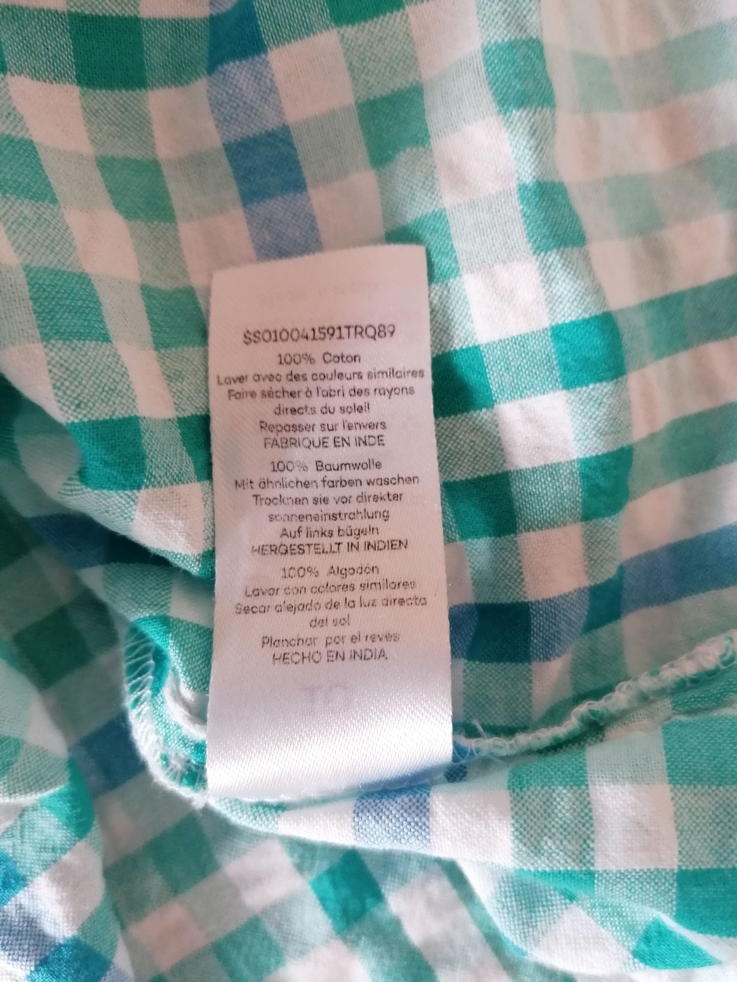 Indyjska bawełniana bluzka /koszula  M/L