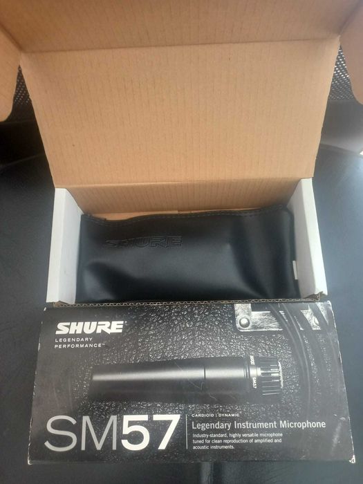 Microfone Shure SM57 praticamente novo!
