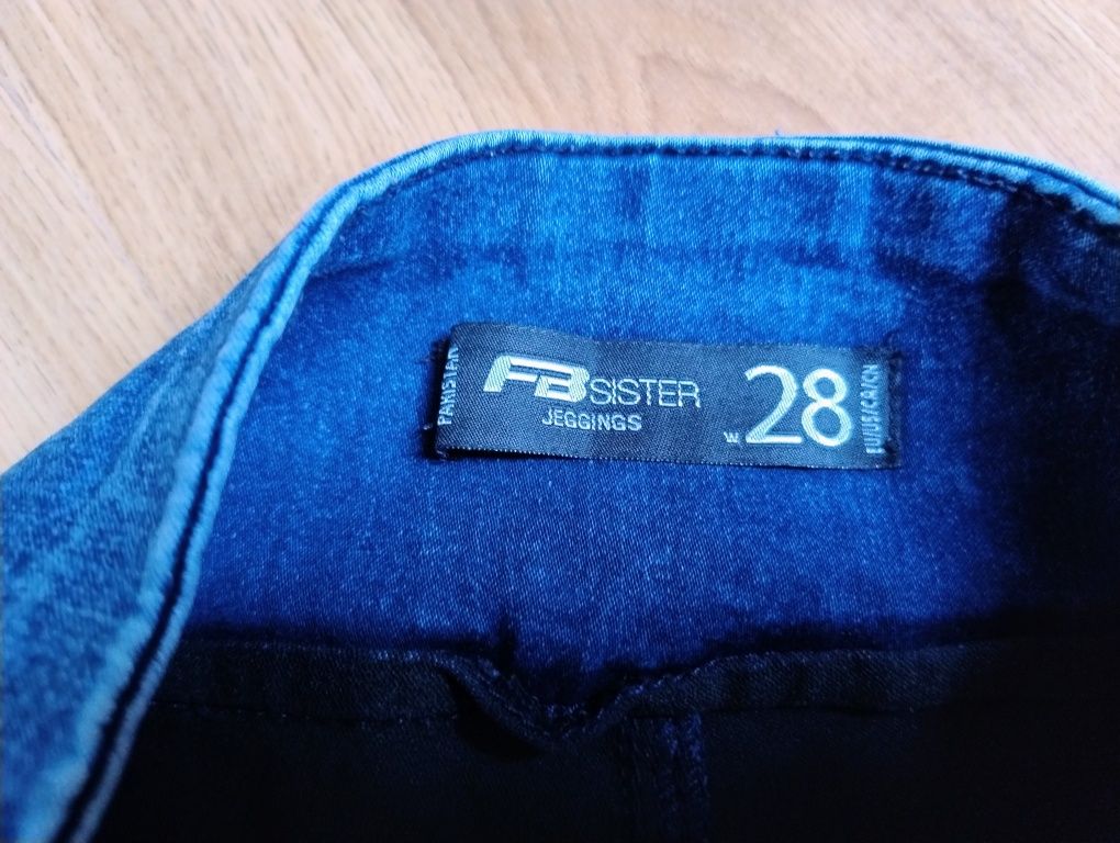 Legginsy jeansowe rozmiar S