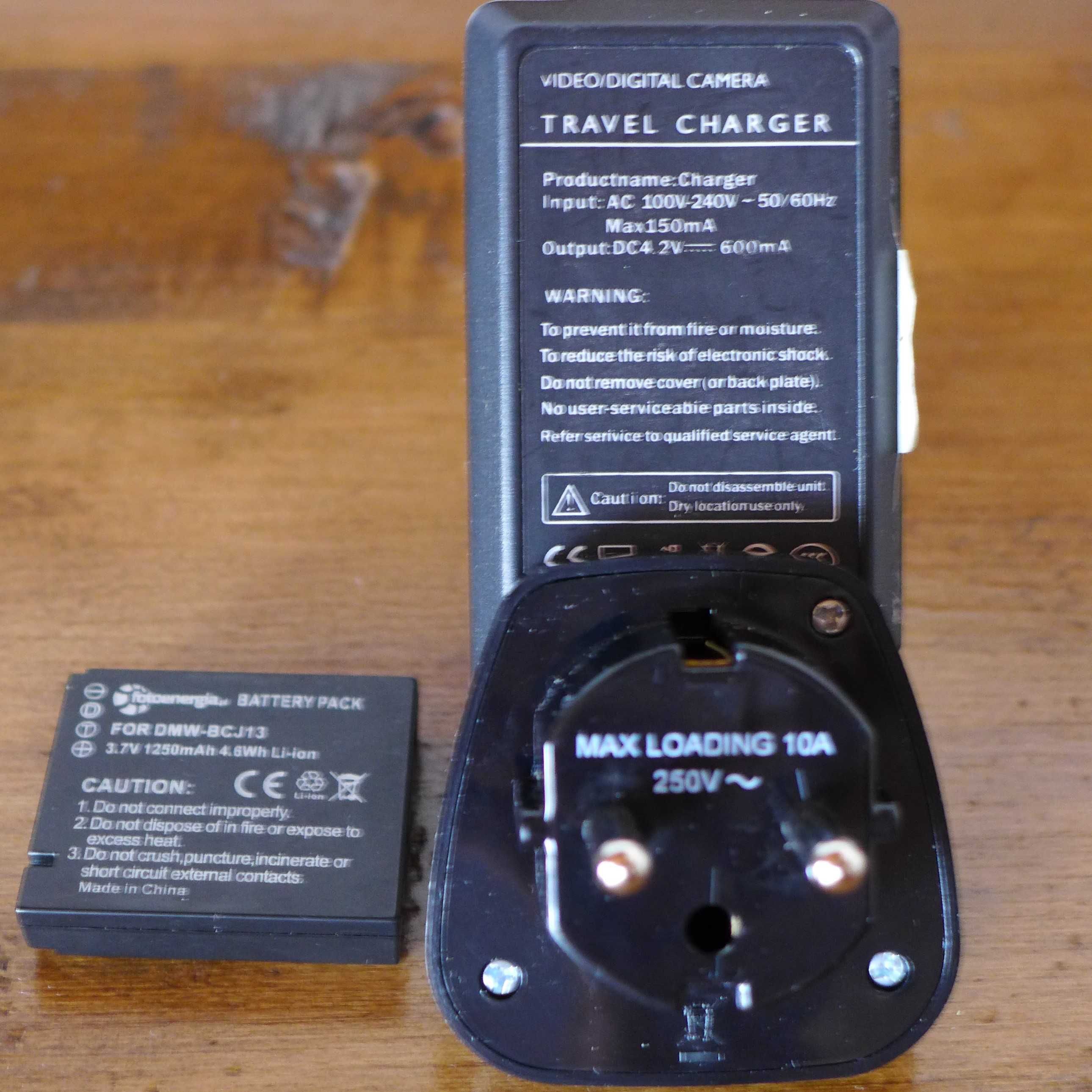 Ładowarka i Akumulatorek do Panasonica Lumix lub Leica