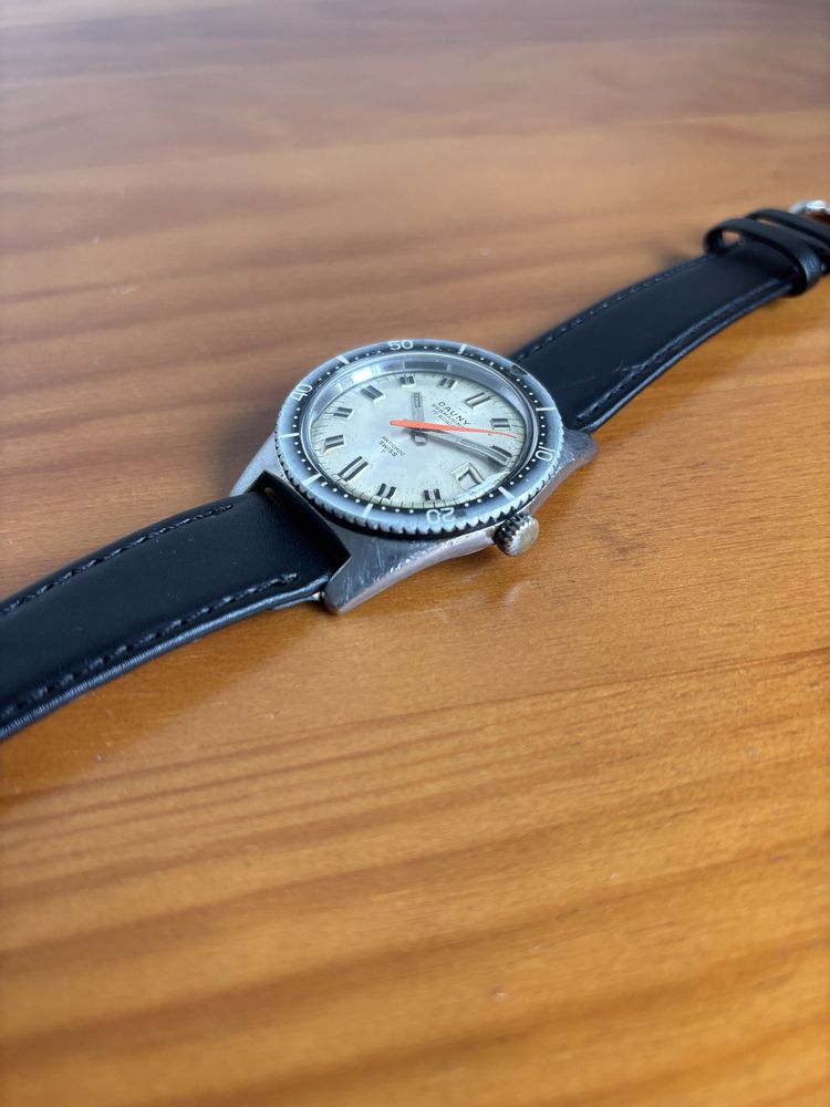 Relogio Cauny Submarine corda manual