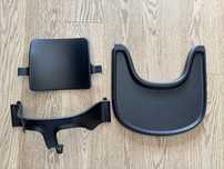Stokke Baby Set + Tacka - czarny matowy