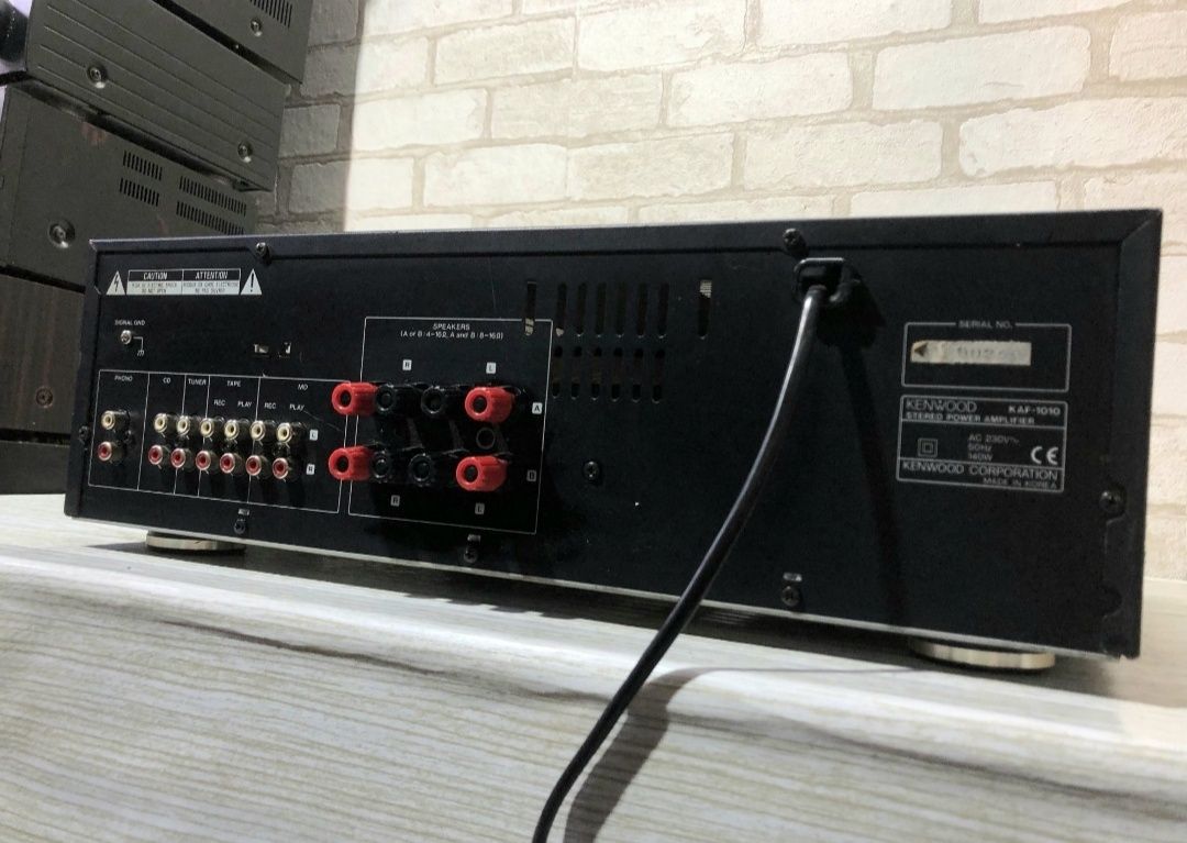 Стерео усилитель/підсилювач  Kenwood KAF 1010 2*60Вт.+1k