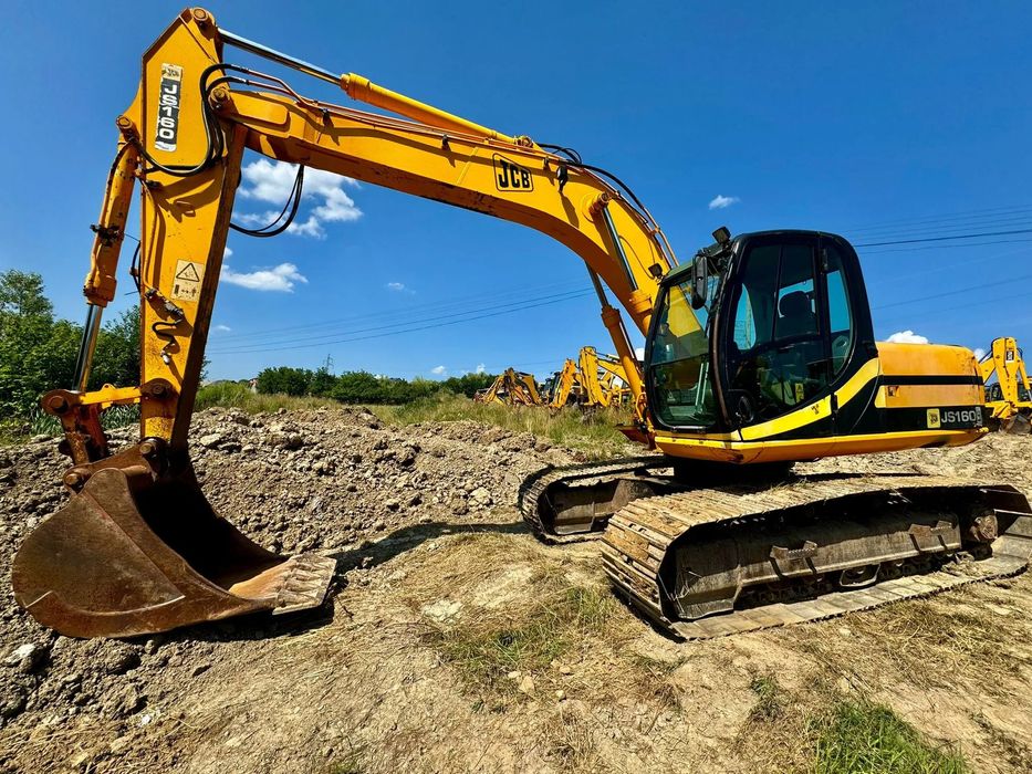 JCB JS160 LC* KOPARKA GĄSIENICOWA JCB JS160LC**FINANSOWANIE* Kredyt* Zamiana* Skup*  Koparka gąsienicowa JCB JS 160 LC*