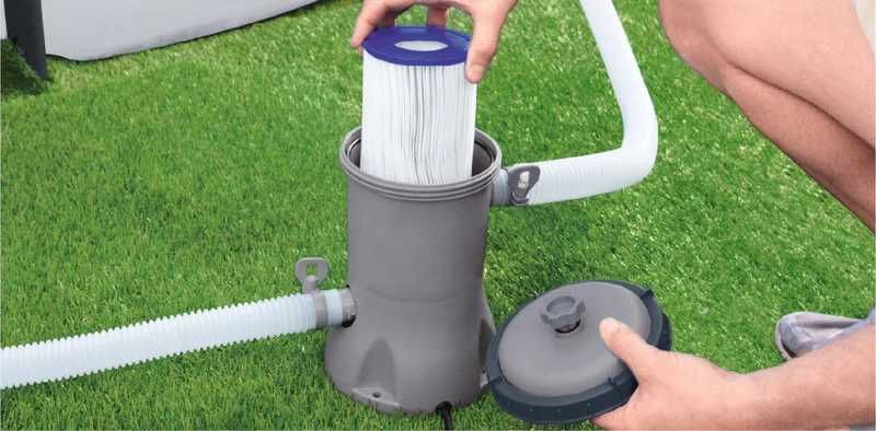 Flowerclear Bomba c/ Filtro Kit completo [Piscina] [Novo]