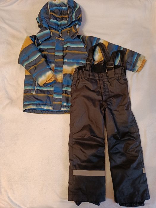 Зимовий термо комплект куртка і напівкомбінезон 110см