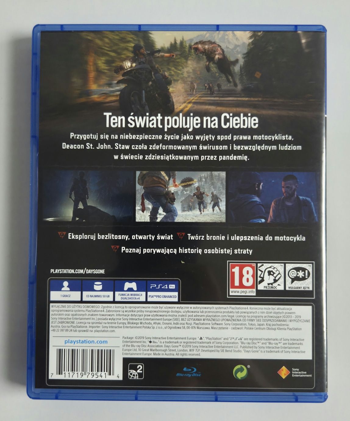 Gra Days Gone PS4 / PS5
