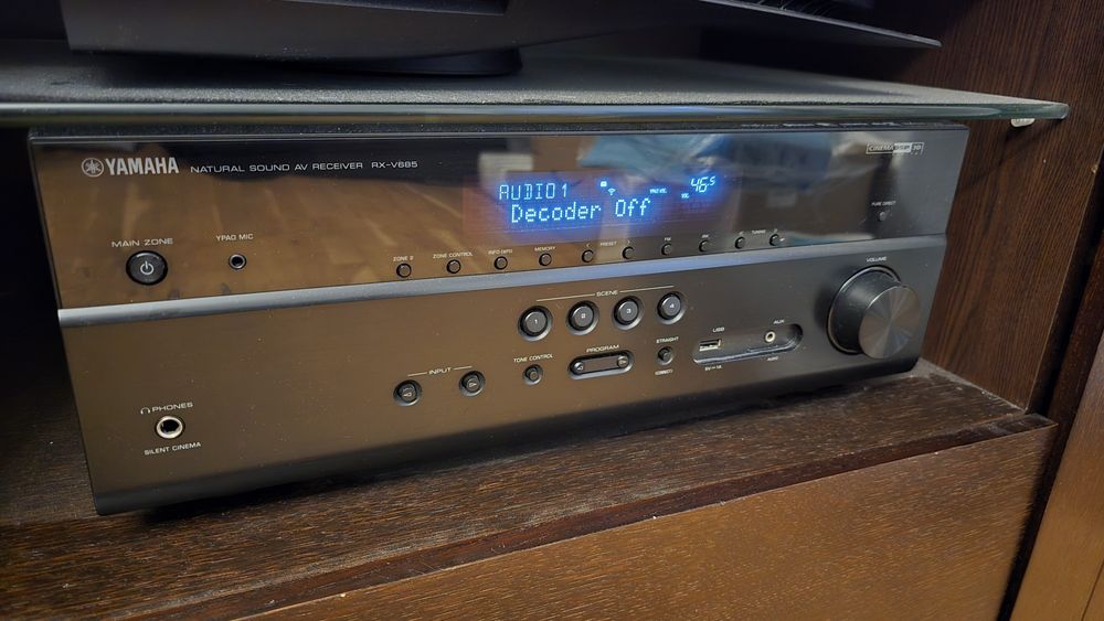 Zestaw Kina Domowego Dolby Atmos 5.0.2 - Yamaha RX-V685 + Indiana Line