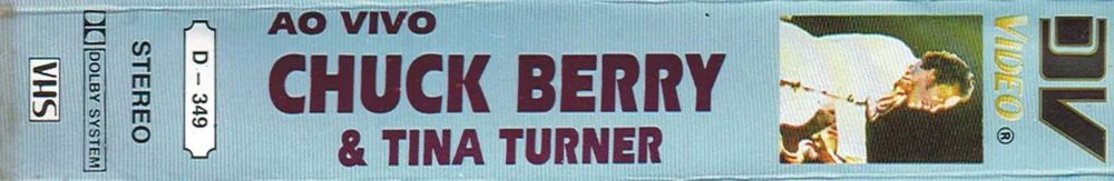 Chuck Berry Featuring Tina Turner (1982) ‎ VHS Very rare!!