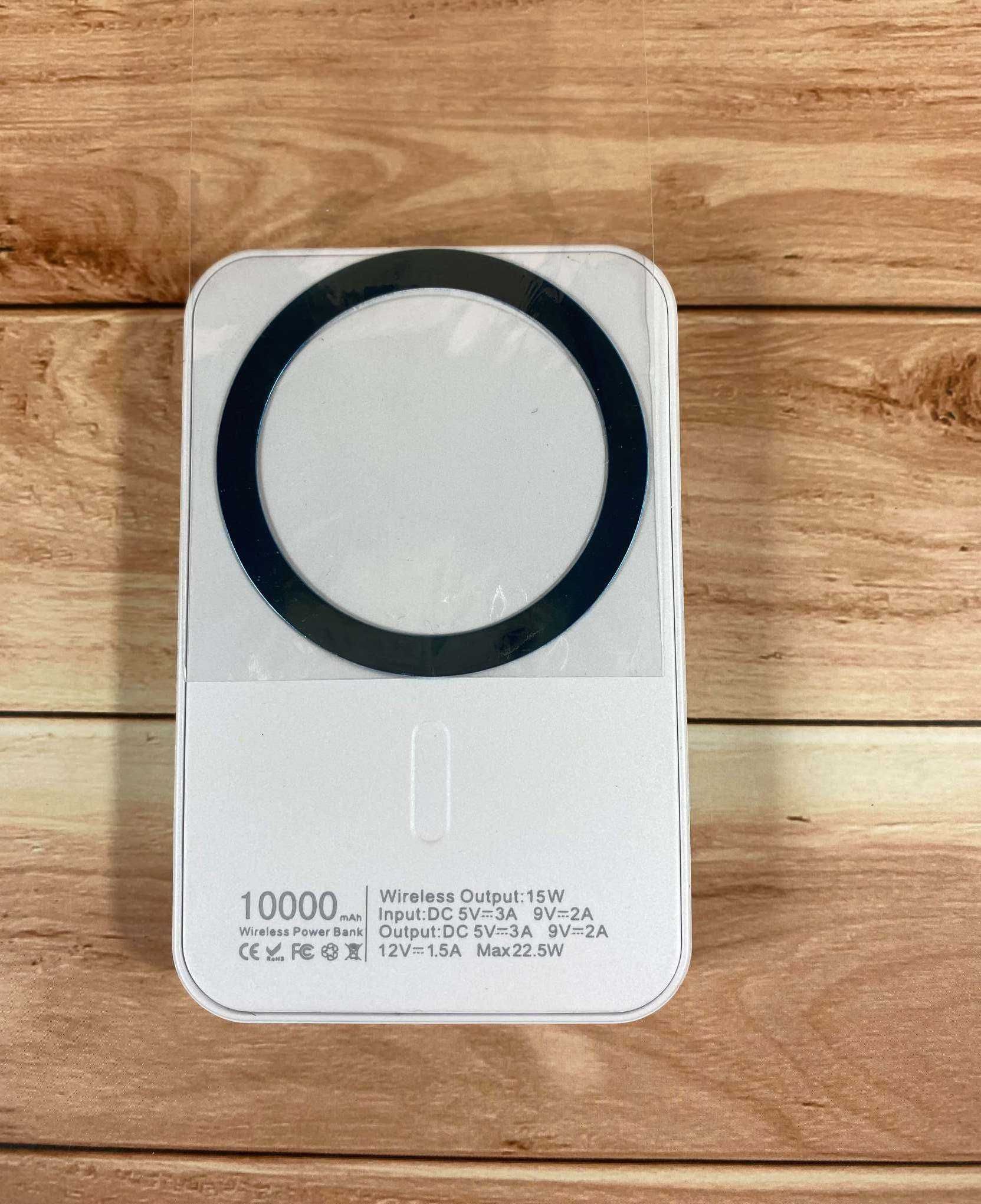 Магнітний бездротовий powerbank павербанк 10000 мАг для iPhone