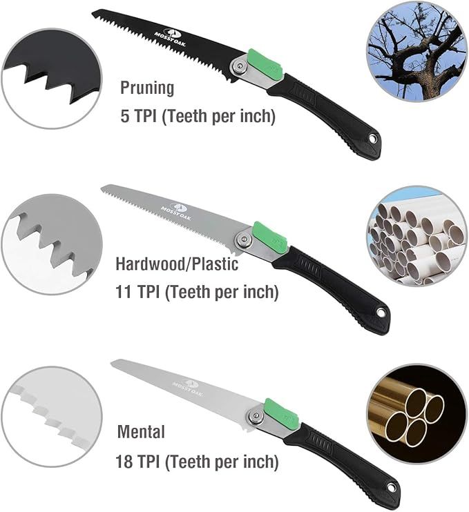 piła ręczna do drewna do metalu do plastiku mossy oak vv