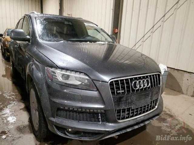 Audi Q7 4L бампер капот фара крыло дверь ляда диск радиатор панель