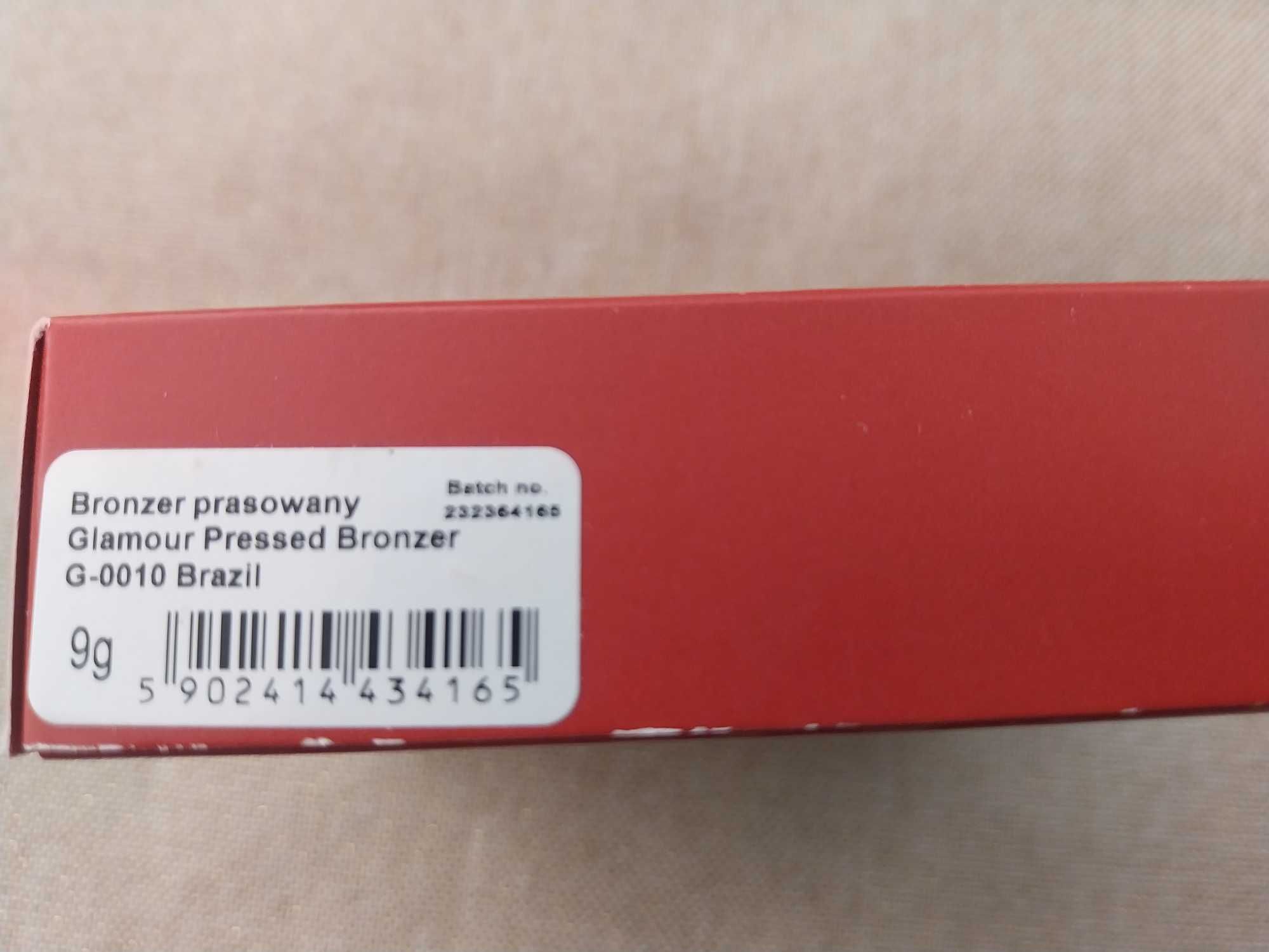 Affect GLAMOUR  Bronzer prasowany  - G-0010 BRAZIL  9g