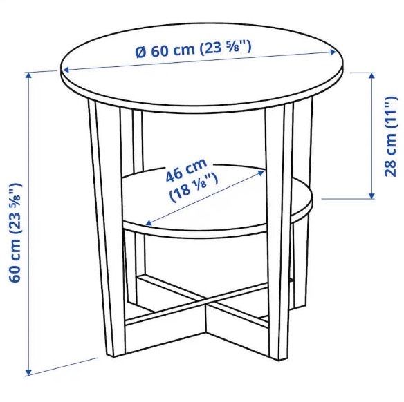 Mesa de apoio IKEA Vejmon