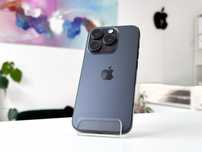 iPhone 15 Pro 256 GB Czarny Tytan jak Nowy 100% bateria Sklep e-sim