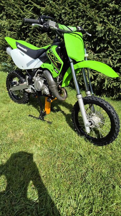 Piekne Kawasaki Kx65  z bardzo malym przebiegiem 56mth z 2021r nie sx.