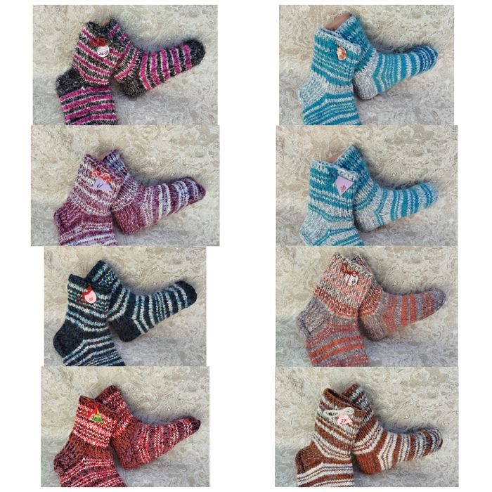 носки теплые ручная работа