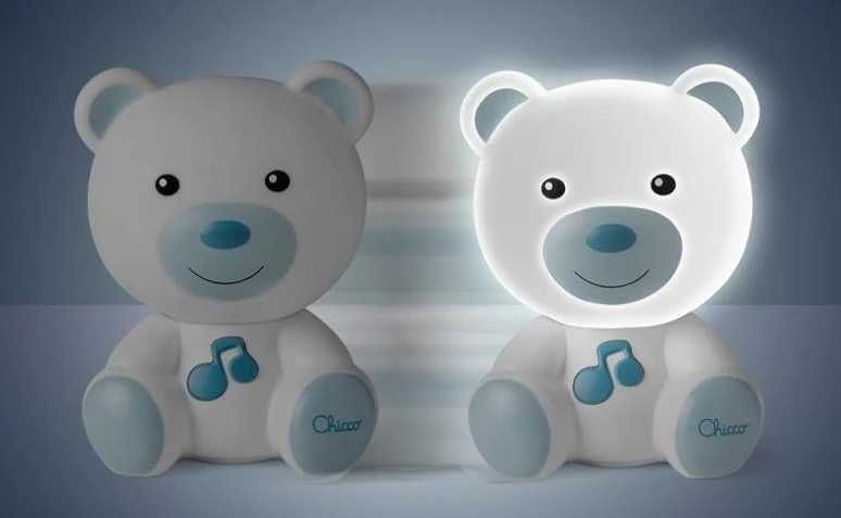 Chicco lampka nocna Miś niebieski 060809