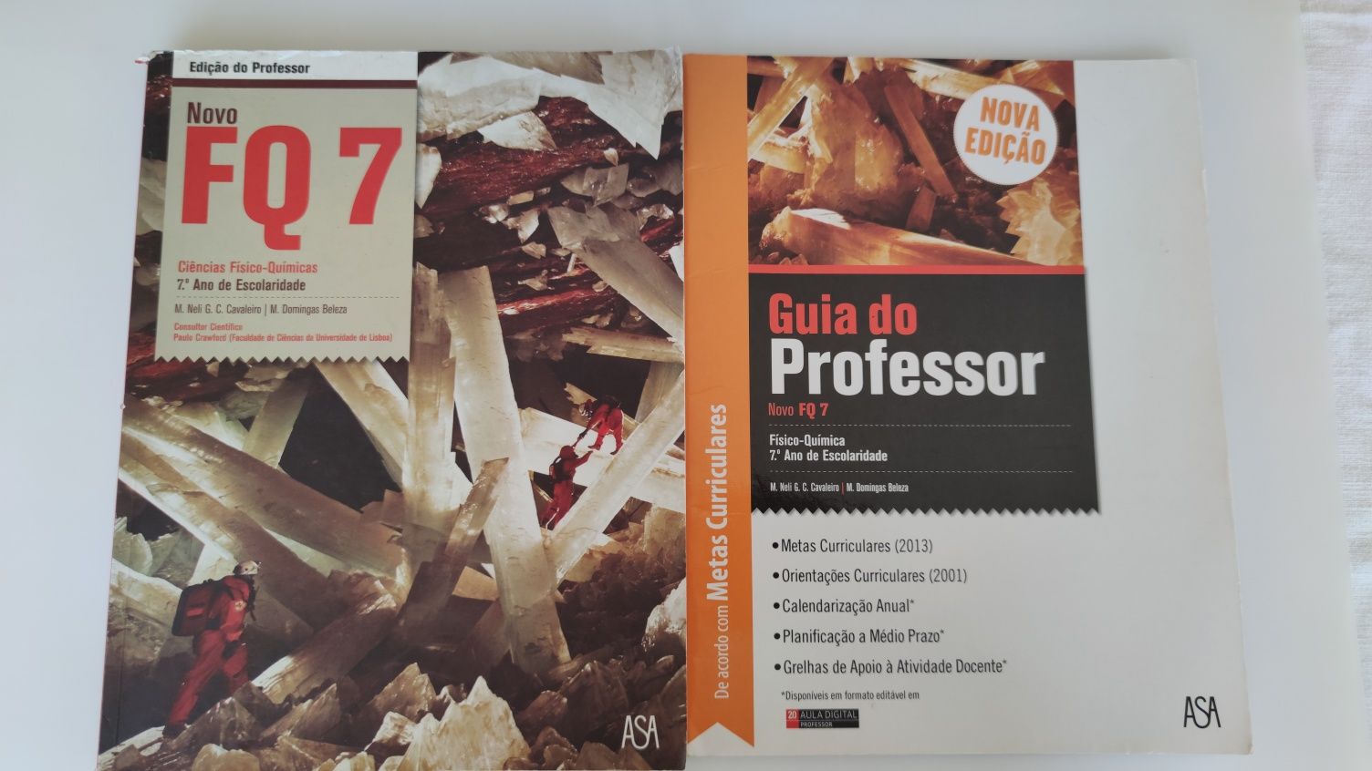 Vários livros escolares 7 Ano