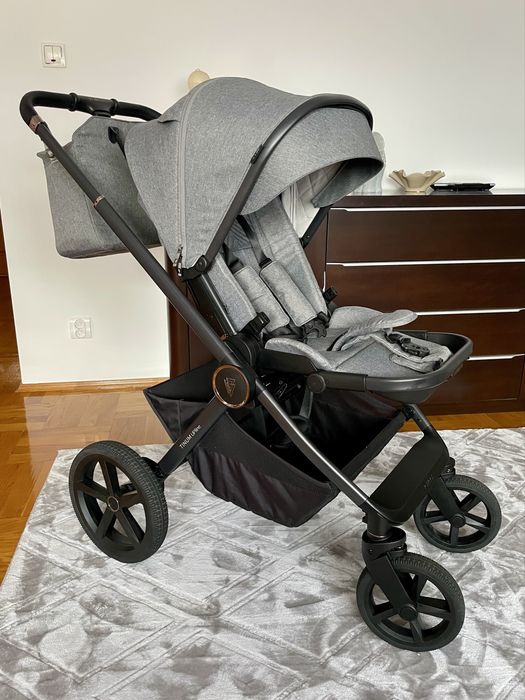 Wozek venicci tinum upLINE, fotelik jak nowy dodatki