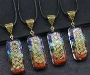 Gerador de energia Chakra Reiki - Pirâmide de Orgone
