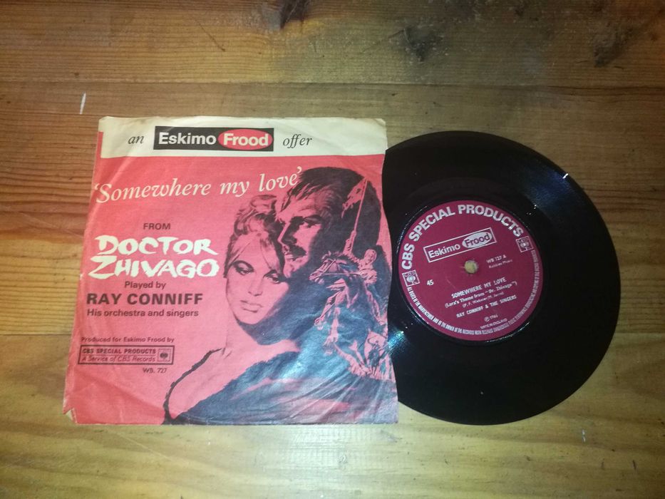 RAY CONNIFF AND THE SINGERS-Somewhere My Love(Doctor Zhivago) SINGLE
