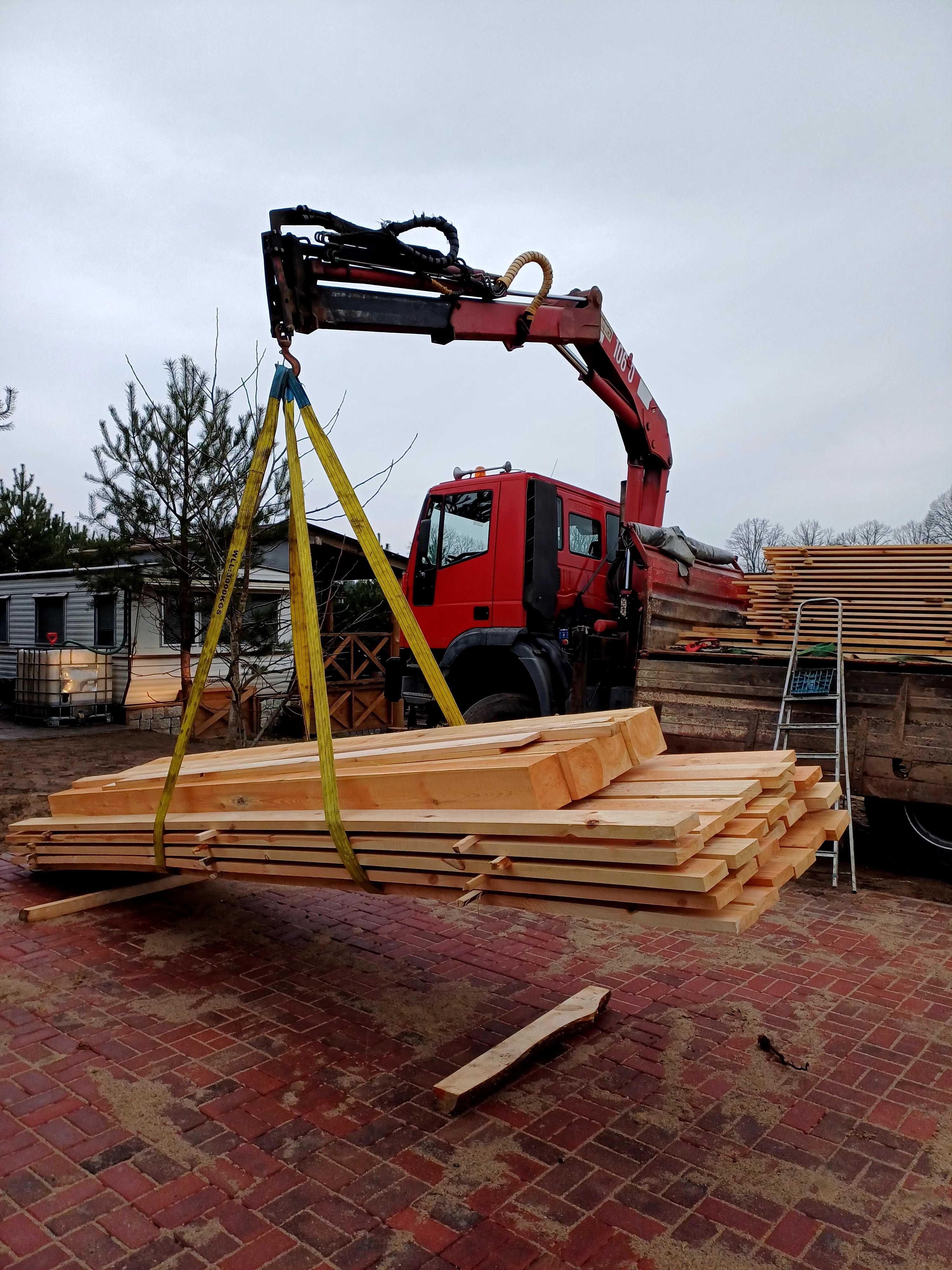 Transport wywrotka 4x4 hds platforma
