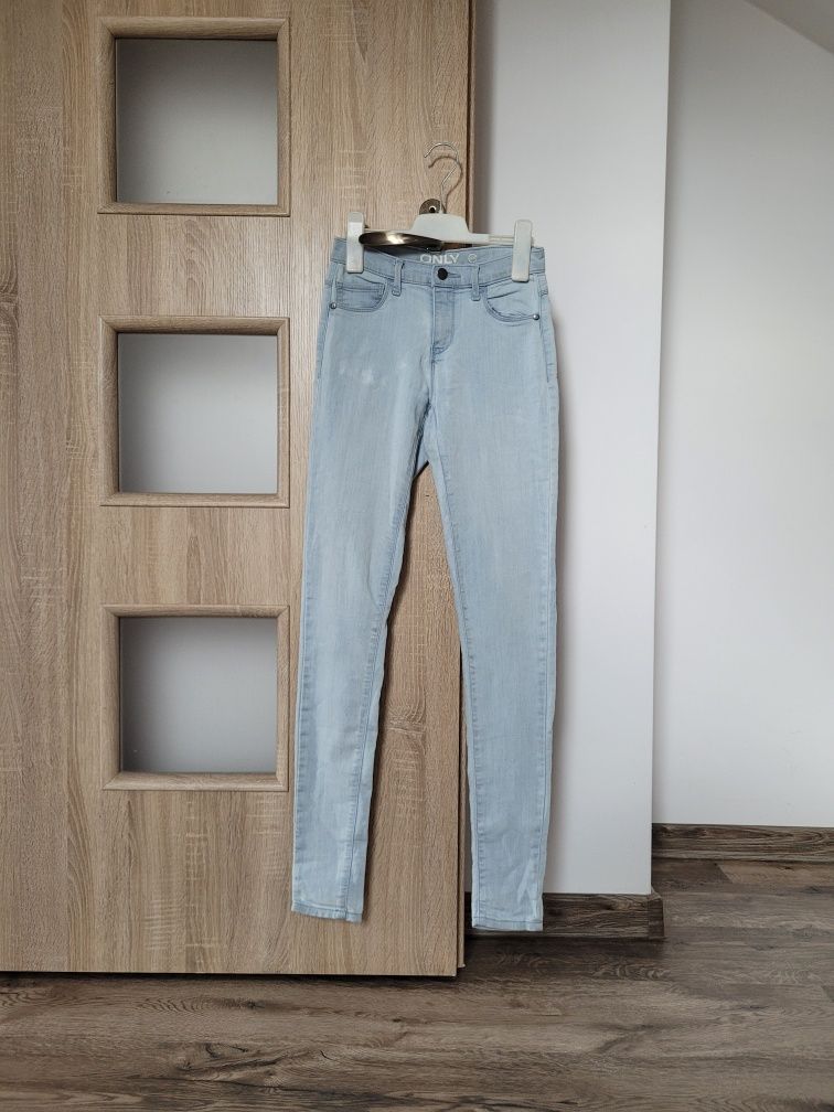 Spodnie rurki skinny jeans XS