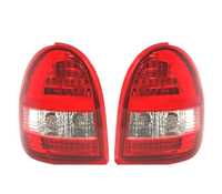 FAROLINS TRASEIROS LED PARA OPEL CORSA B 93-00 VERMELHO BRANCO