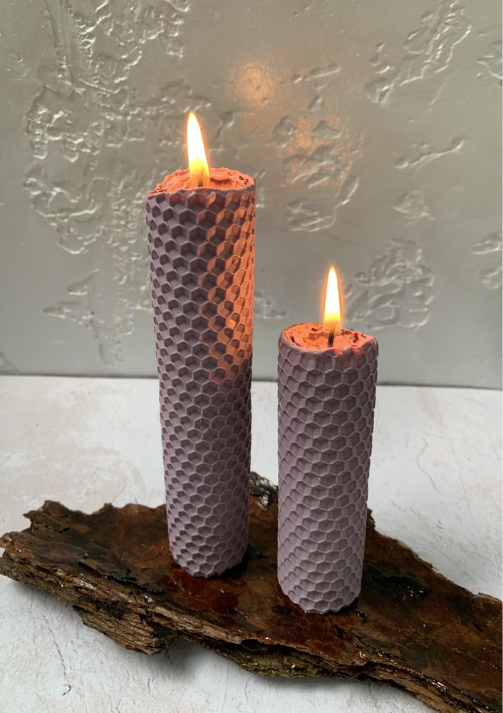Натуральні свічки з вощини Натуральные свечи из вощины