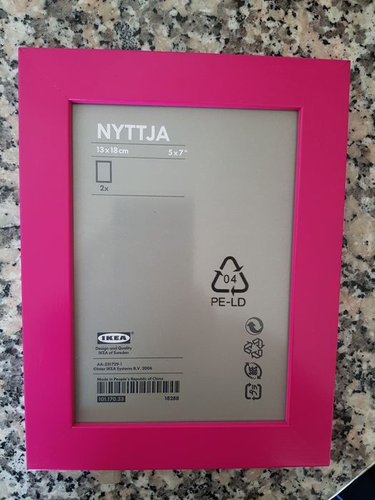 Moldura IKEA NYTTJA - Rosa - Nova