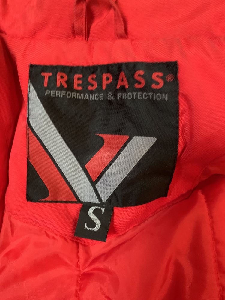 Casaco ski/snowboard mulher vermelho Trespass tamanho S