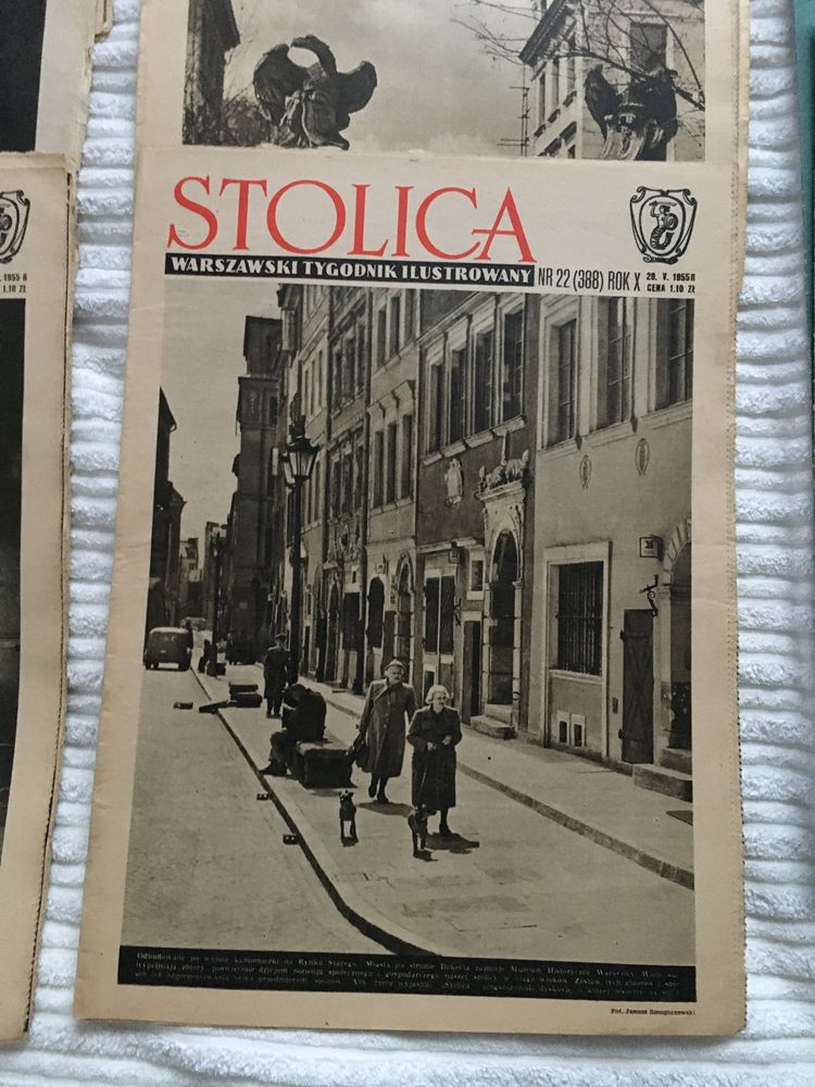 Stare gazety „Stolica” 1955r 27 numerów