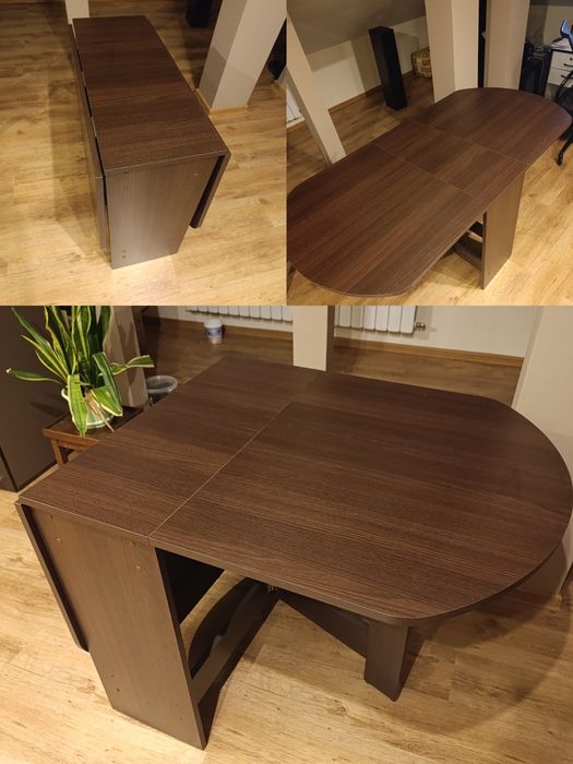 Stół do jadalni, kuchni, rozkładany