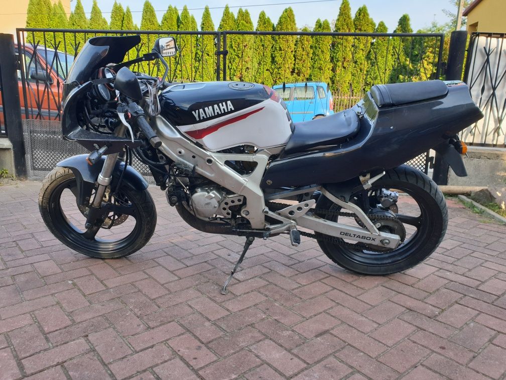 Rama + dokumentacją Yamaha TZR 125 / 50 motorower