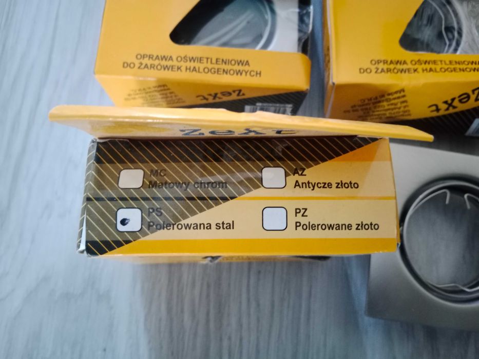 Oprawa oświetleniowa sufitowa ZEXT - oczko halogenowe - wpuszczana