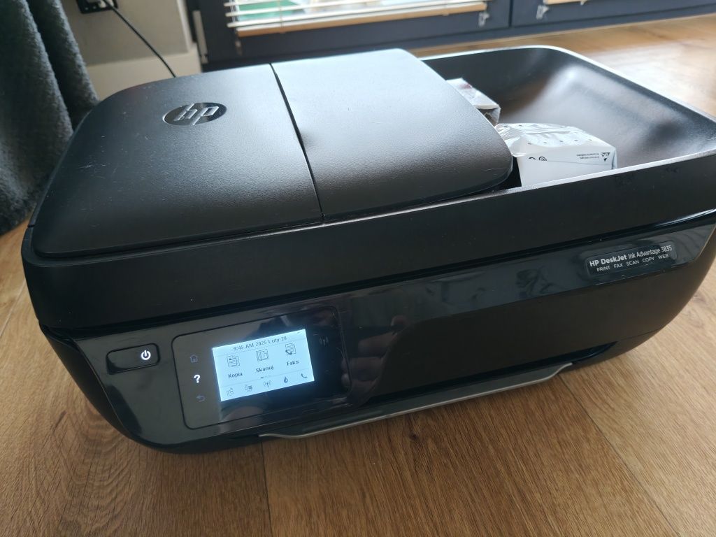 HP DESKJET INK ADVANTAGE 3835 WIFI NA TUSZE 652 stan bdb +tusz kol