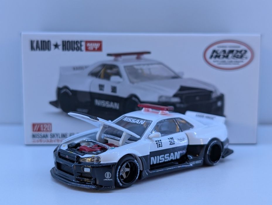 5x kaido house mini gt skyline r34