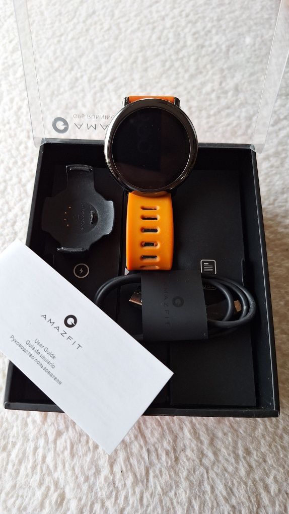 Amazfit Pace – smartwatch GPS – bardzo dobry stan