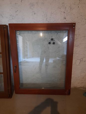 Okno drewniane niemontowane 118x145cm okucia Roto