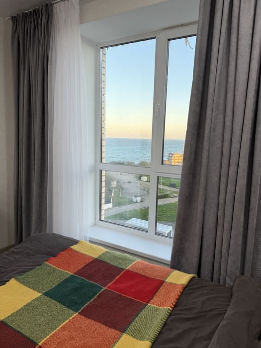 1ком.квартира с Видом на Море в Новострое, жк Парус, ремонт 2025года