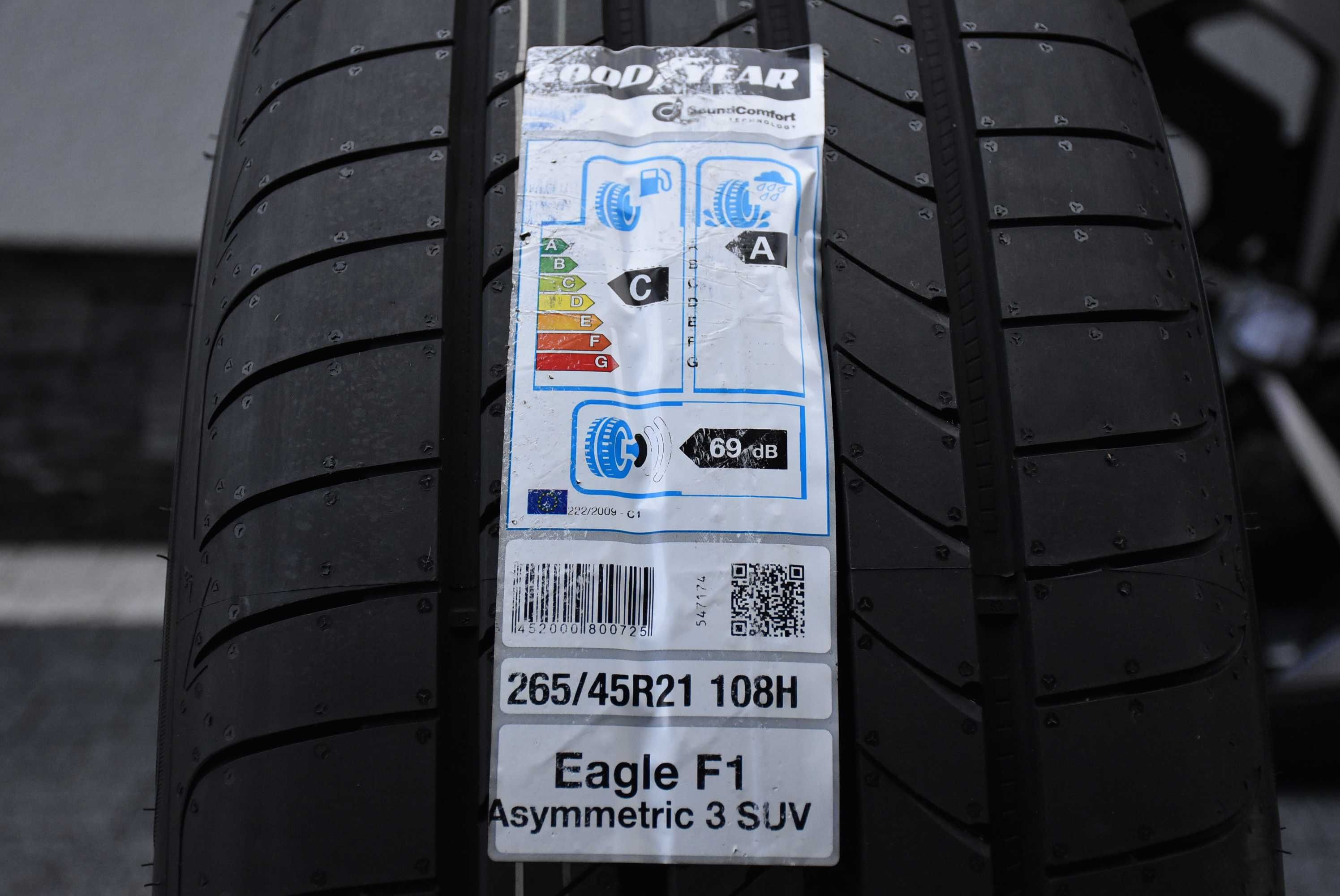 Goodyear EAGLE F1 ASYMMETRIC 3 SUV XL FP AO 265/45R21 108H dot2023