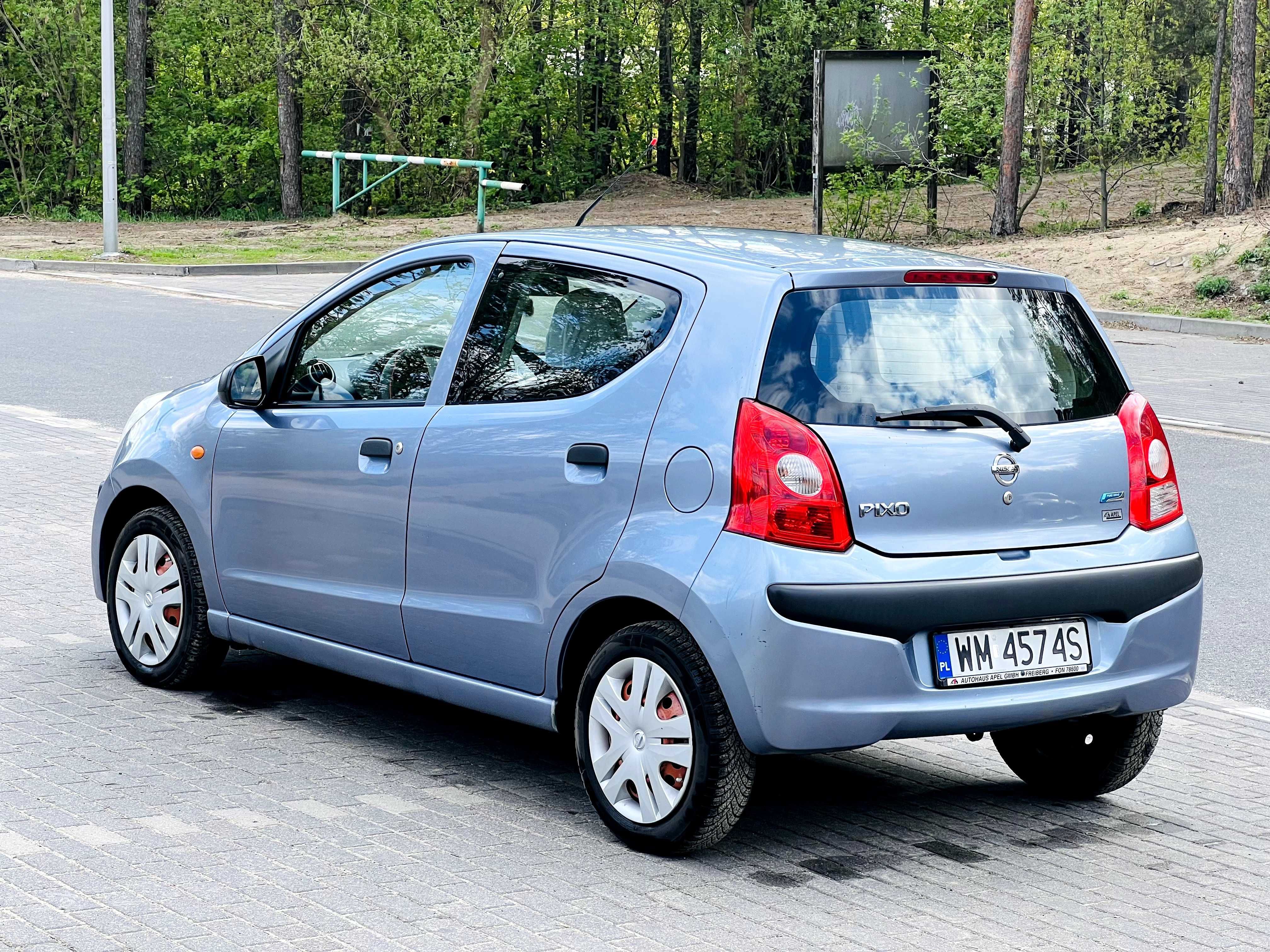 Nissan Pixo 2009, OC i przegląd do 02.2026, gotowy do jazdy