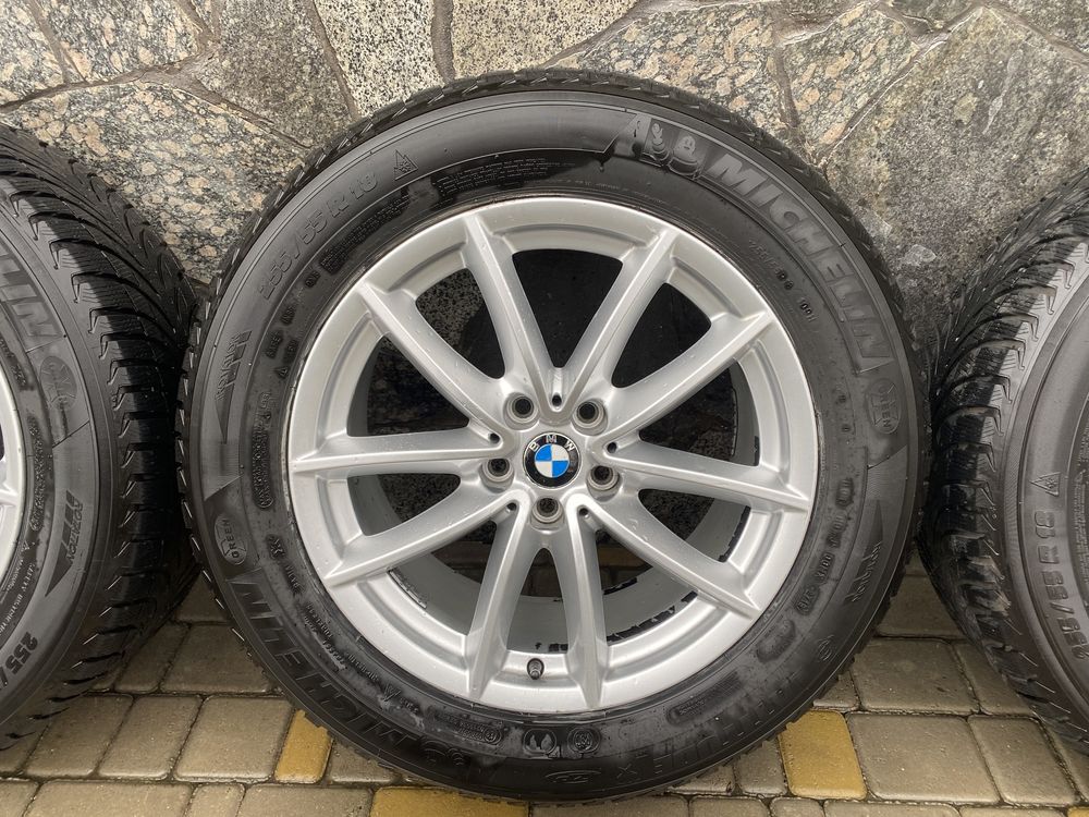 Комплект оригинальных R18 BMW ДИСКОВ С ЗИМНЕЙ РЕЗИНОЙ Michelin