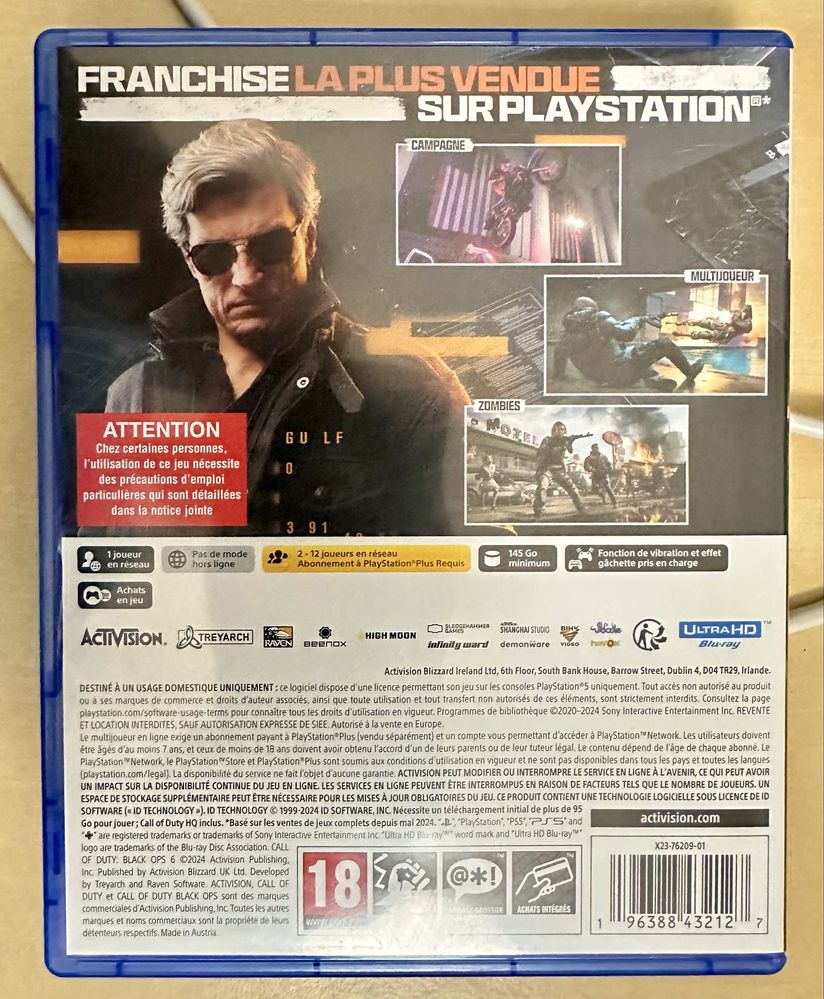 Call of Duty Black Ops 6 PS5