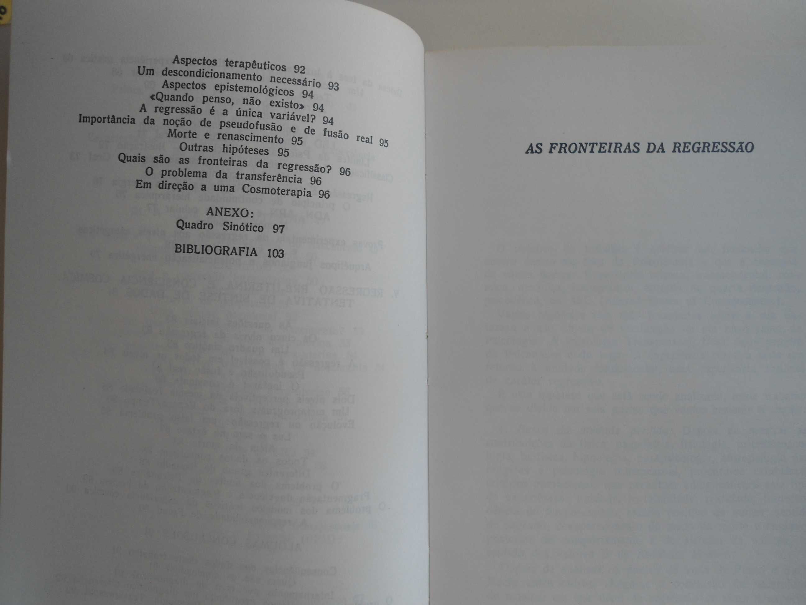 As Fronteiras da Regressão por Pierre Weil