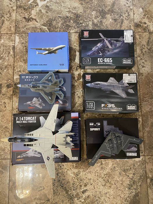 В наявності !!! літак МРІЯ АН - 225 / Винищувач F14/F16/F22/F35