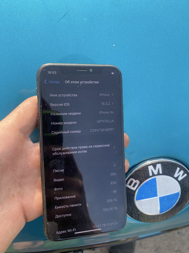 Iphone xs / 256gb